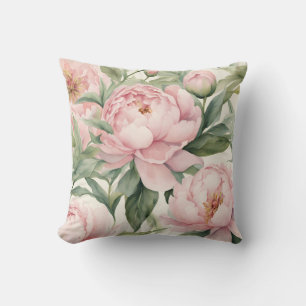 Coussin Pivoines d'été