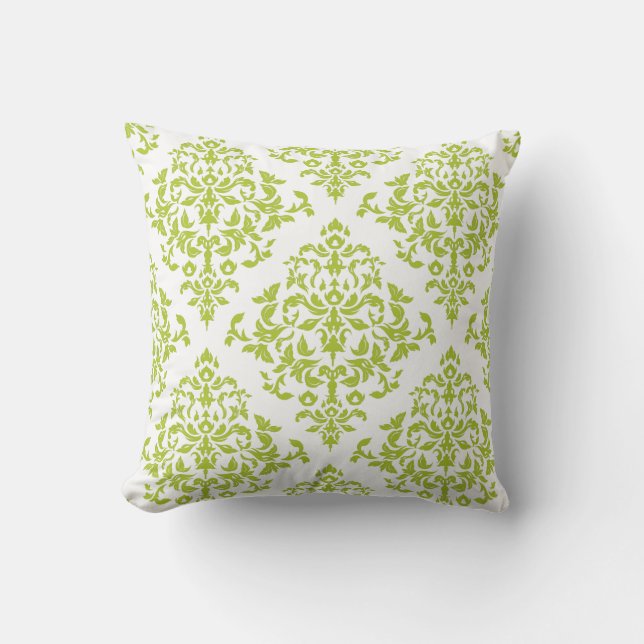 Coussin PixDezines do-it-yourself couleurs/damas de pin (Recto)