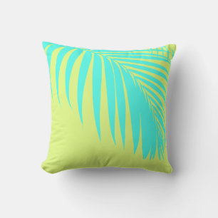 Coussin PixDezines do-it-yourself couleurs Palm Fronds+arr