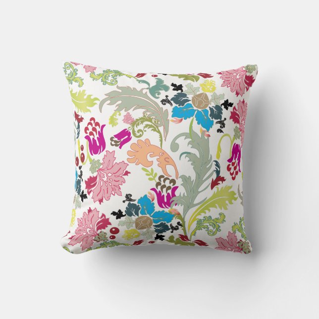 Coussin PixDezines Jardin/do-it-yourself couleurs arrière  (Recto)