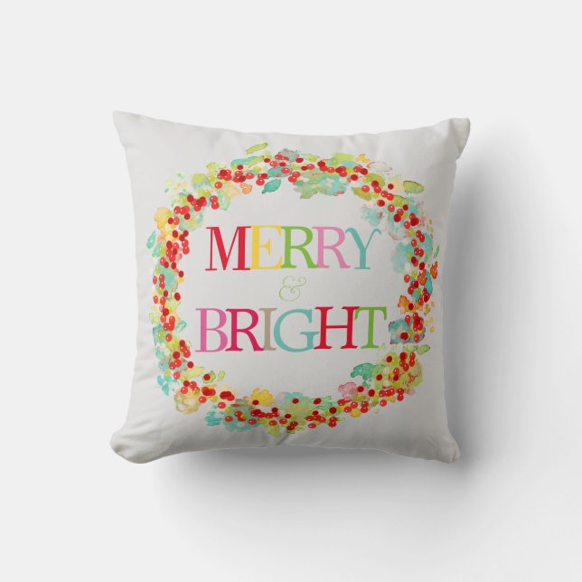 Coussin PixDezines jardin/do-it-yourself texte+arrière-pla (Recto)