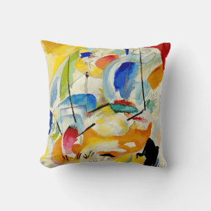 Coussin PixDezines Kandinsky 1913 Bataille Navale Improv 3