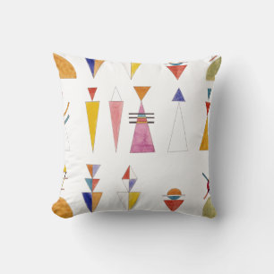 Coussin PixDezines Kandinsky Porte de Kiev aquarelle