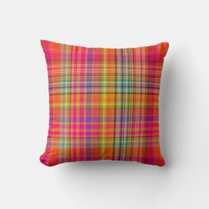Coussin PixDezines malibu plaid