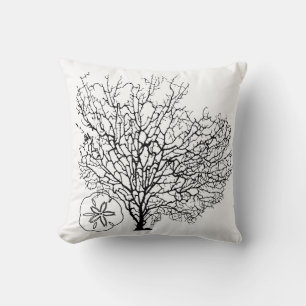 Coussin PixDezines maui coral+étoiles de mer/do-it-yoursel