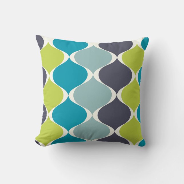 Coussin PixDezines mod ogee DO-IT-YOURSELF couleur arrière (Recto)