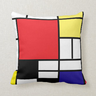 Coussin PixDezines Mondrian Arts 2/do-it-yourself arrière