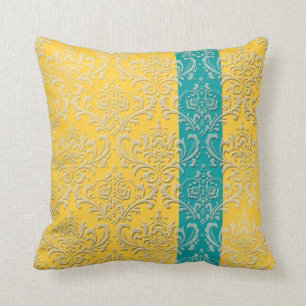 Coussin PixDezines rossi damask/do-it-yourself couleurs ar
