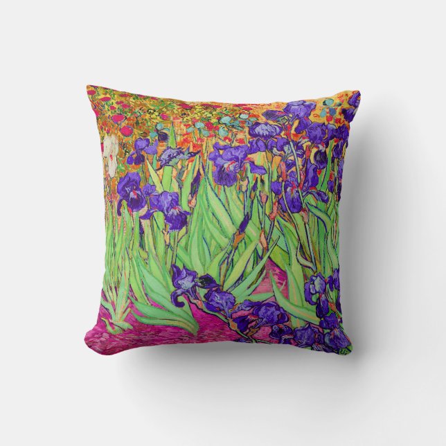 Coussin PixDezines van gogh iris/st. rémy (Recto)
