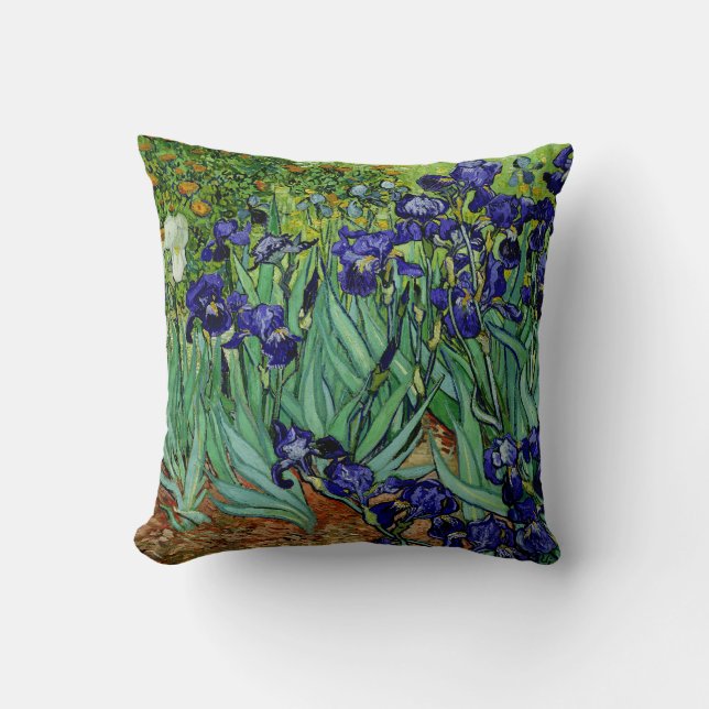 Coussin PixDezines van gogh iris/st. remy (Recto)