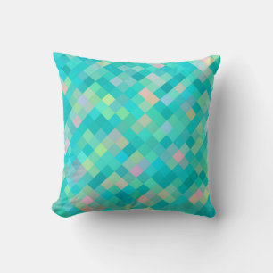 Coussin Pixel Art Multicolor Motif
