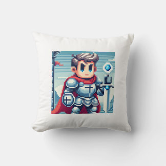 Coussin Pixel Knight