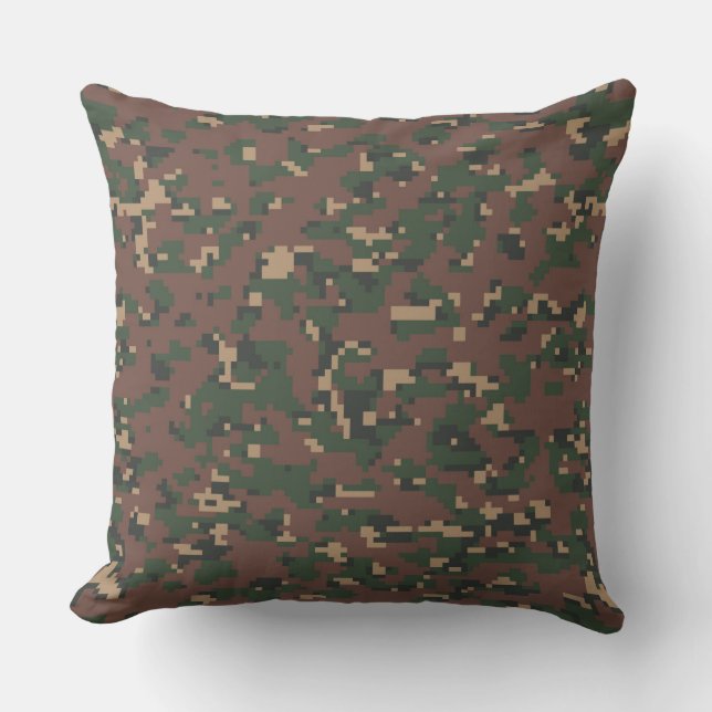 Coussin Pixels de caméra numérique (Recto)