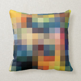 Coussin Pixels patchwork
