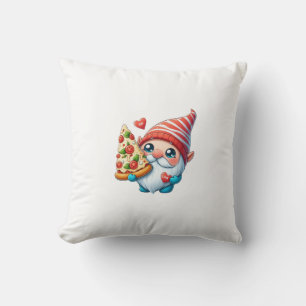 Coussin Pizza Gnome Delight