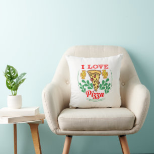 Coussin Pizza Lover Fun Design pour les passionnés de nour