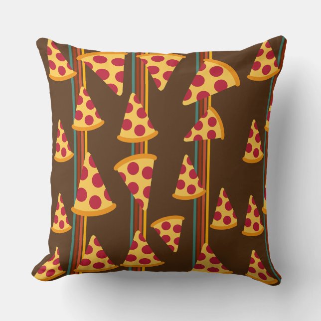 COUSSIN PIZZA MOTIF JETER PILLOW (Recto)
