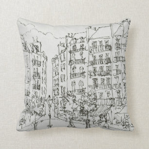 Coussin Place Dauphine, Île de la Cité Paris, France