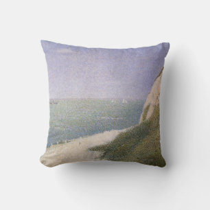 Coussin Plage à Honfleur par Georges Seurat, Art ancien