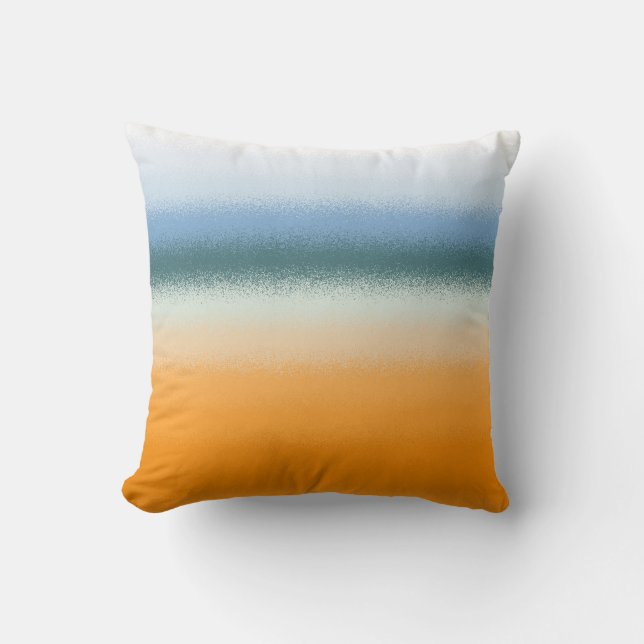 Coussin Plage Abstraite (Recto)