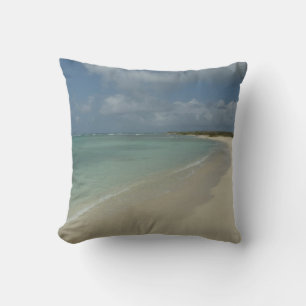 Coussin Plage d'Aruba II Magnifique paysage naturel