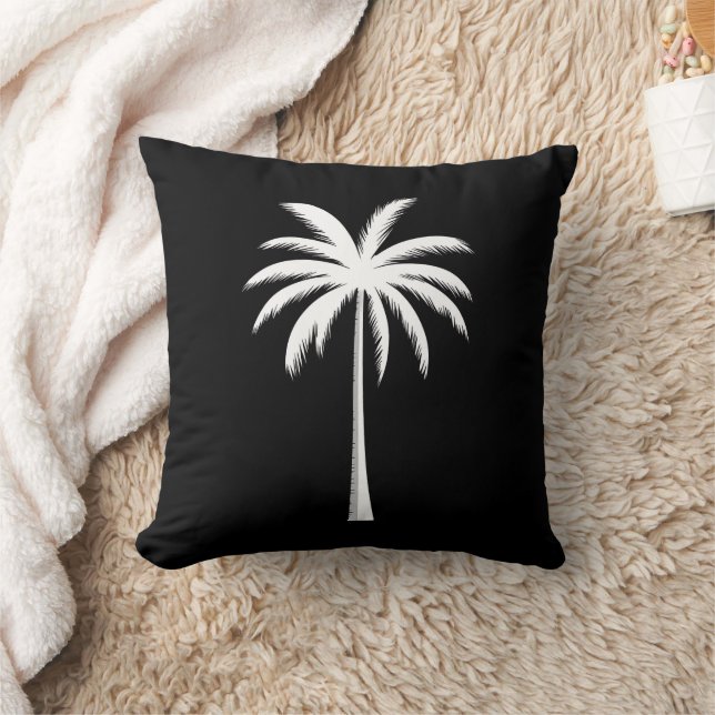 Coussin Plage de coucher de soleil de vacances d'été frais (Couverture)