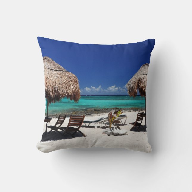 Coussin Plage de Paa Mul (Recto)