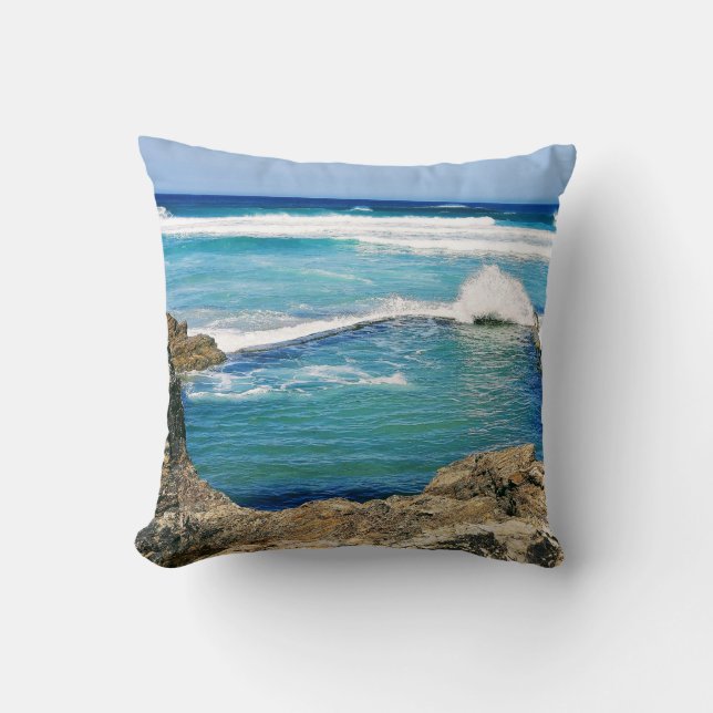 Coussin Plage de Perranporth Plage (Recto)