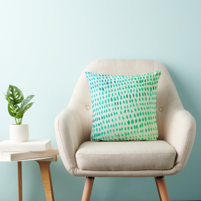 Coussin Plage de verre de mer Galets Lisse côtière (Chaise)