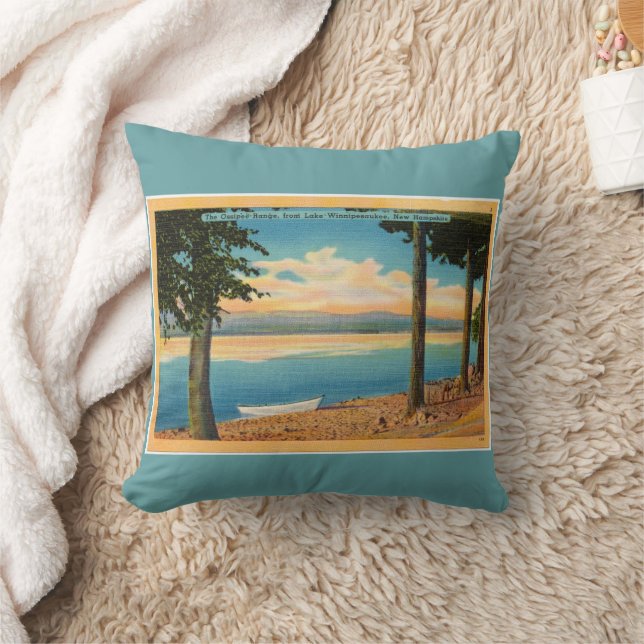 Coussin Plage d'Ossipee du lac Winnipesaukee (Couverture)