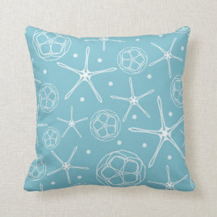 Coussin Plage élégante et élégante de Starfish Pearl