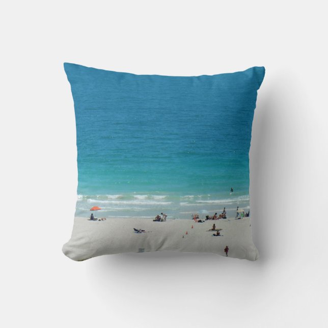 Coussin ~Plage~ JETER PILLOW 2 CÔTÉ (Recto)