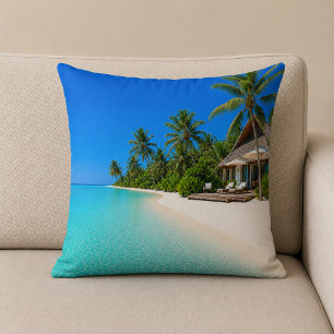 Coussin Plage relaxante de l'île