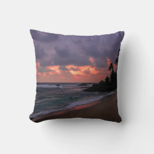Coussin Plage romantique à Dusk