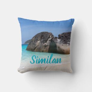 Coussin Plage Similaire Andaman Sea Phuket Thaïlande cadea