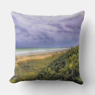 Coussin Plage Stormy Jupiter