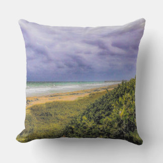Coussin Plage Stormy Jupiter