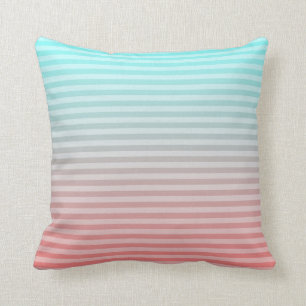 Coussin Plage Teal couvrant/pêche