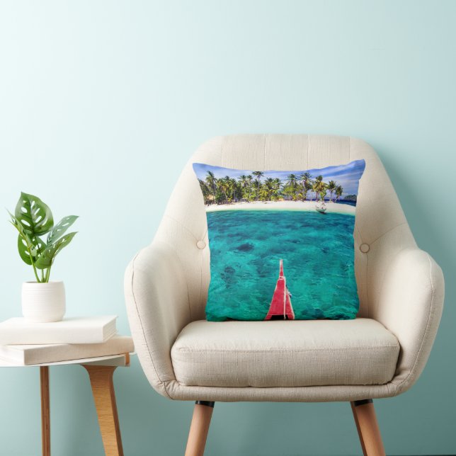 Coussin Plages tropicales | El Nido, Philippines, Palawan (Chaise)