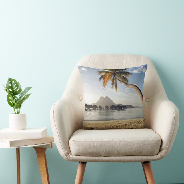 Coussin Plages tropicales | Plages, Bora Bora (Chaise)