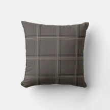 Plaid de fenêtre au charbon chaud de luxe
