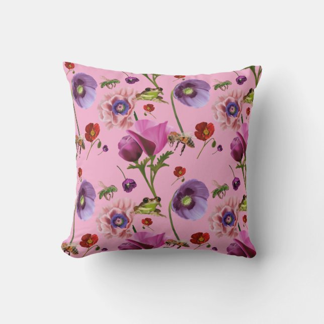Coussin Plaid de jet (Recto)