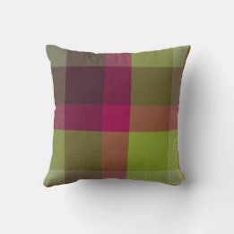 Coussin Plaid Décoratif