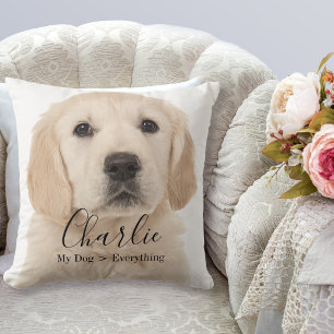 Coussin Plaid personnalisé avec photo de compagnie animale