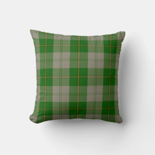 Coussin Plaid Thlow Pillow Cunningham Danser Vert