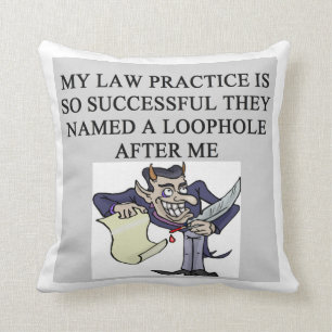 Coussin plaisanterie de mandataire