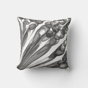 Coussin Plaisir à bulle pullée / Noir & Blanc /