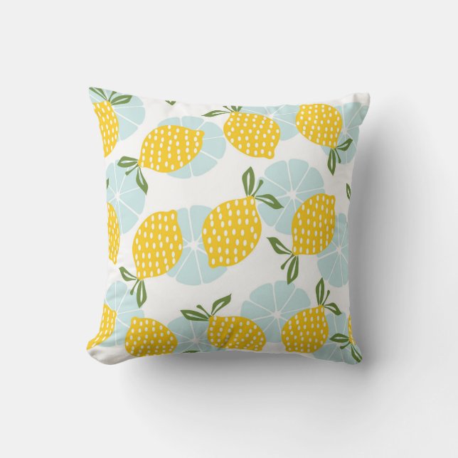 Coussin Plaisir aux agrumes (Recto)