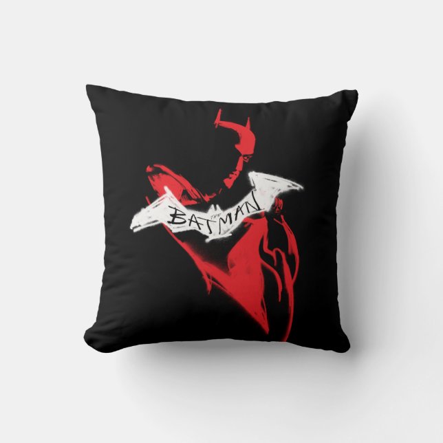 Coussin Plan de Batman Spraypaint (Recto)