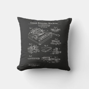 Coussin Plan de machine à rouler les cigares